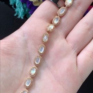 Kendra Scott COLE rose gold link bracelet